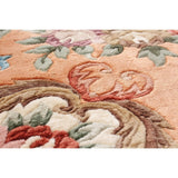 eCarpetGallery Ivory Art Silk Hand-knotted Aubousson Harrir Runner Rug (2'6 x 9'10)