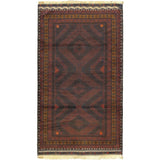 eCarpetGallery Rizbaft Hand-knotted Finest Red Wool Rug (3'6 x 5'11)