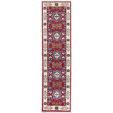 eCarpetGallery Royal Kazak Red Wool Hand-Knotted Runner Rug (2'7 x 9'9)