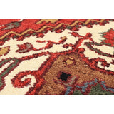 eCarpetGallery Serapi Heritage Black/Brown Wool Hand-knotted Rug (4'0 x 6'2)