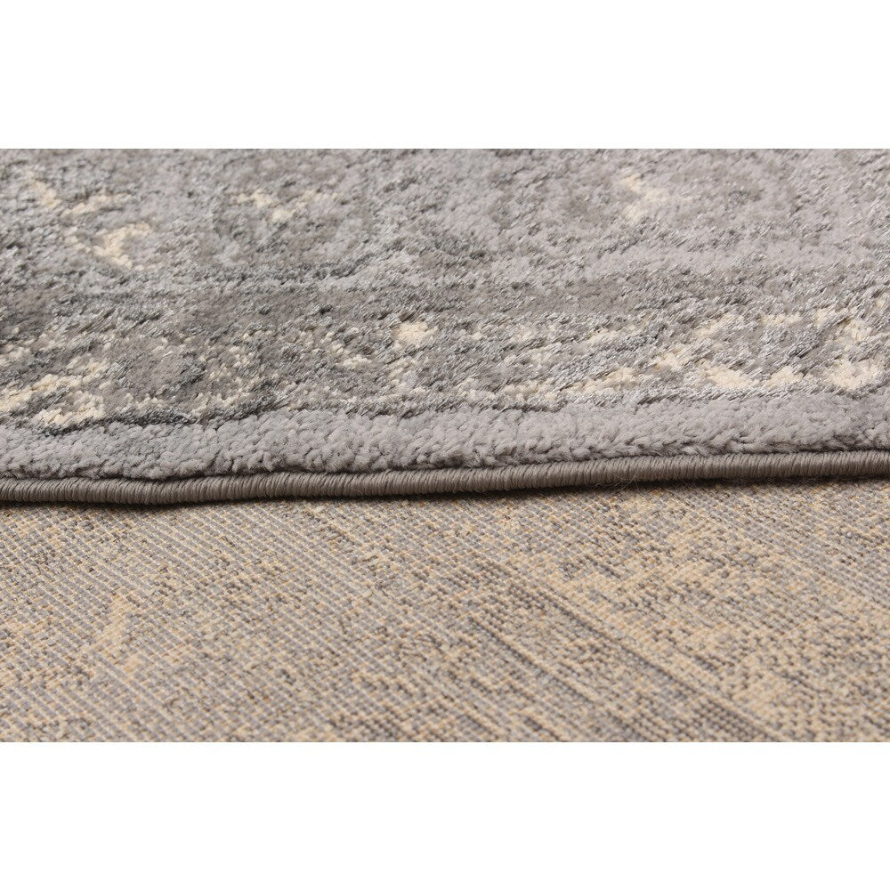 eCarpetGalley Soho Grey Polypropylene Shag