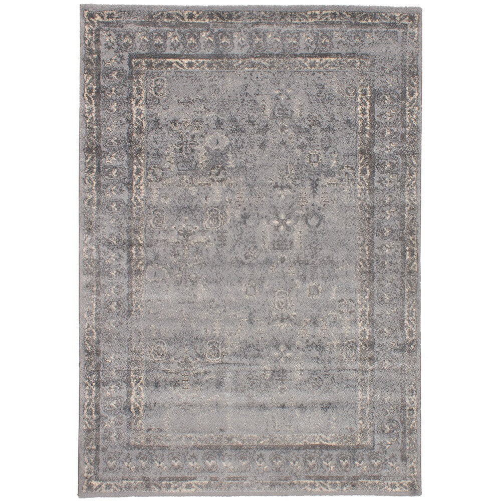 eCarpetGalley Soho Grey Polypropylene Shag