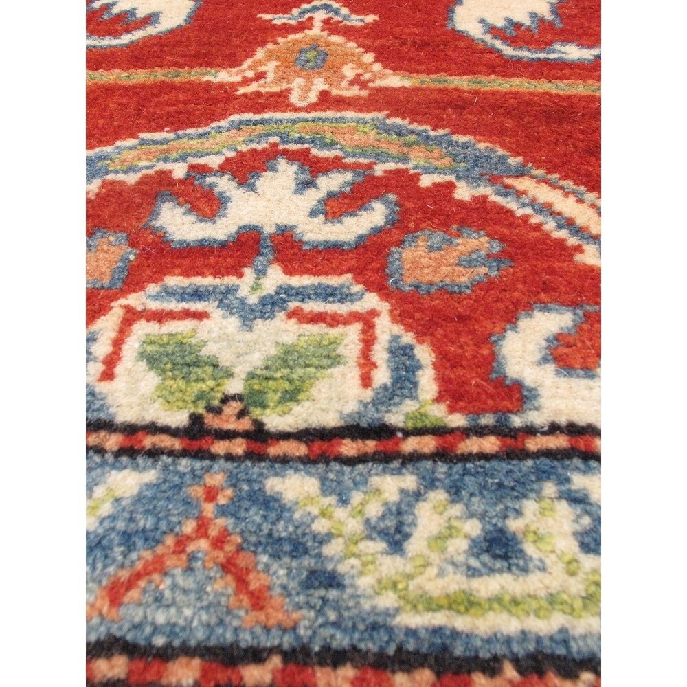 ecarpetgallery Finest Gazni Brown Wool Rug - 4' x 6'