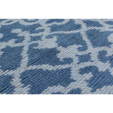 eCarpetGallery Eternity Blue Wool Hand-knotted Rug (5'0 x 7'9)