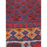 ecarpetgallery Hand-Knotted Herati Blue Red Wool Rug (3'7 x 6'1)