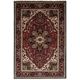 eCarpetGallery Royal Heriz Red Wool Hand-knotted Rug (5'11 x 9'2)