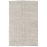 ecarpetgallery Hand-Knotted Shimmer Grey Art Silk Rug (5'0 x 8'0)