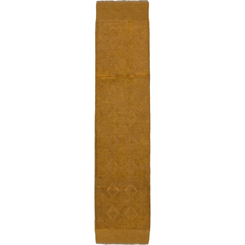 ecarpetgallery Hand-knotted Tajik Caucasian Brown Wool Rug (1'11 x 8'7)