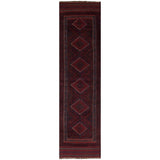 ecarpetgallery Hand-Knotted Tajik Caucasian Red Wool Rug (1'11 x 8'2)
