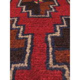ecarpetgallery Hand-Kotted Bahor Red Wool Rug (3'5 x 6'4)