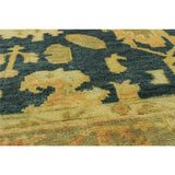 ecarpetgallery Hand-knotted Royal Ushak Beige/ Blue Wool Rug (4'2 x 5'11)