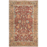 ecarpetgallery Hand-knotted Serapi Heritage Orange Wool Rug (5'6 x 8'7)