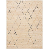 ecarpetgallery Machine-Made Soho Ivory Shag (5'5 x 7'8)