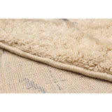 ecarpetgallery Machine-Made Soho Ivory Shag (5'5 x 7'8)