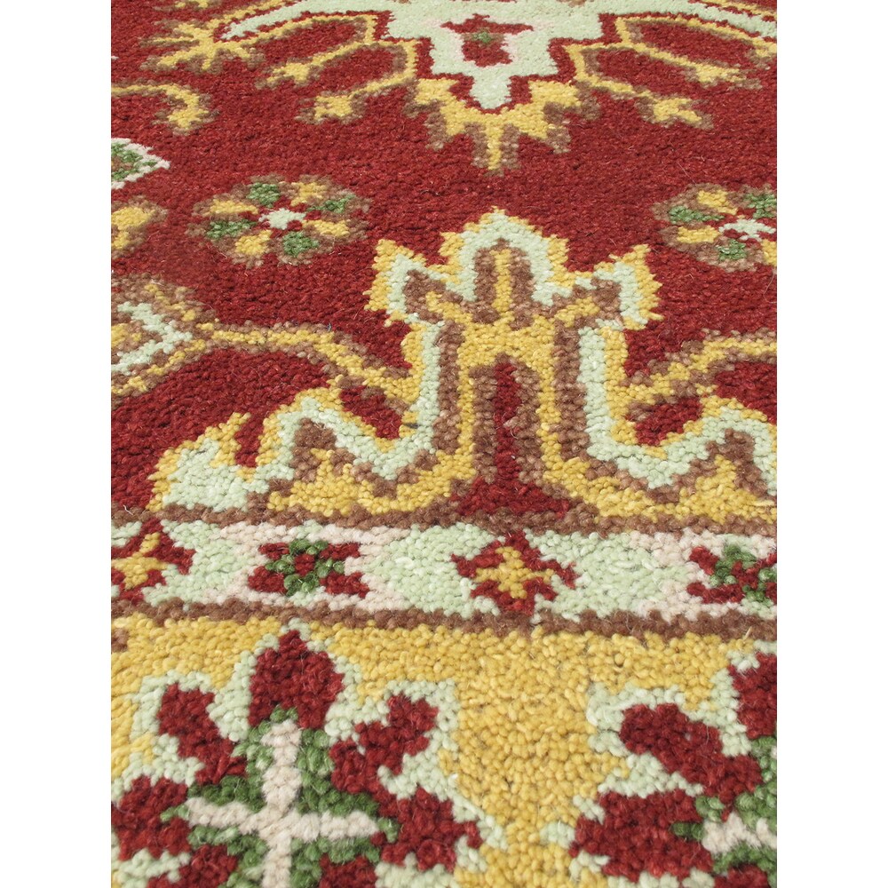 ecarpetgallery Royal Kazak Red Wool Rug