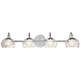 elan Niu Chrome 4-light Vanity