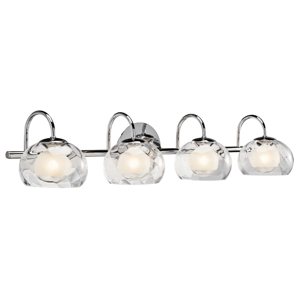 elan Niu Chrome 4-light Vanity