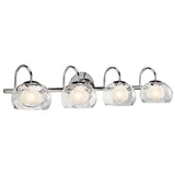 elan Niu Chrome 4-light Vanity