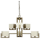 Burnished Brass Akimbo Chandelier