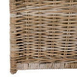 happimess Michael 35" Wicker Storage Trunk, Natural