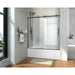 i-Homare 55 - 59 in.W x 60 in.H Sliding Frameless Tub Door Shower Door
