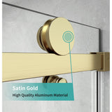 i-Homare 55 - 59 in.W x 60 in.H Sliding Frameless Tub Door Shower Door