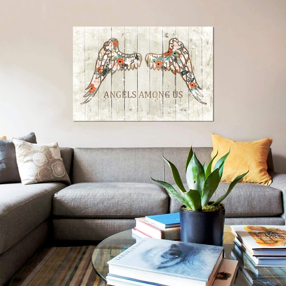 iCanvas ''Angels Among Us'' by Front Porch Pickins