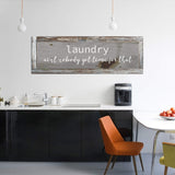iCanvas ''Laundry - Ain't Nobody Got Time'' by Front Porch Pickins