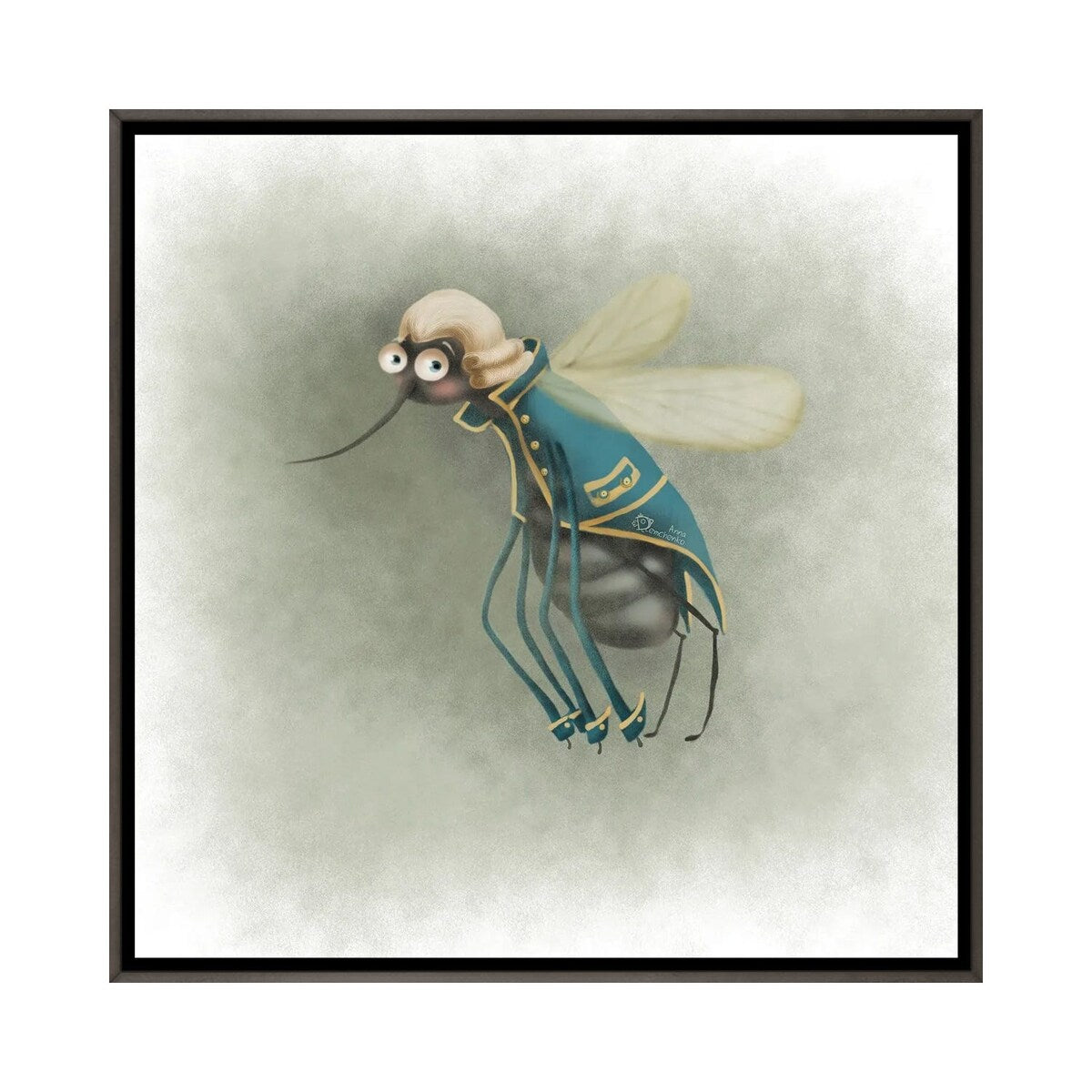 iCanvas "A Mosquito Of Noble Blood" by Anna Demchenko Framed