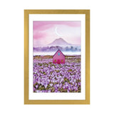 iCanvas "A Pink House In Blooming Crocuses" by Ievgeniia Bidiuk
