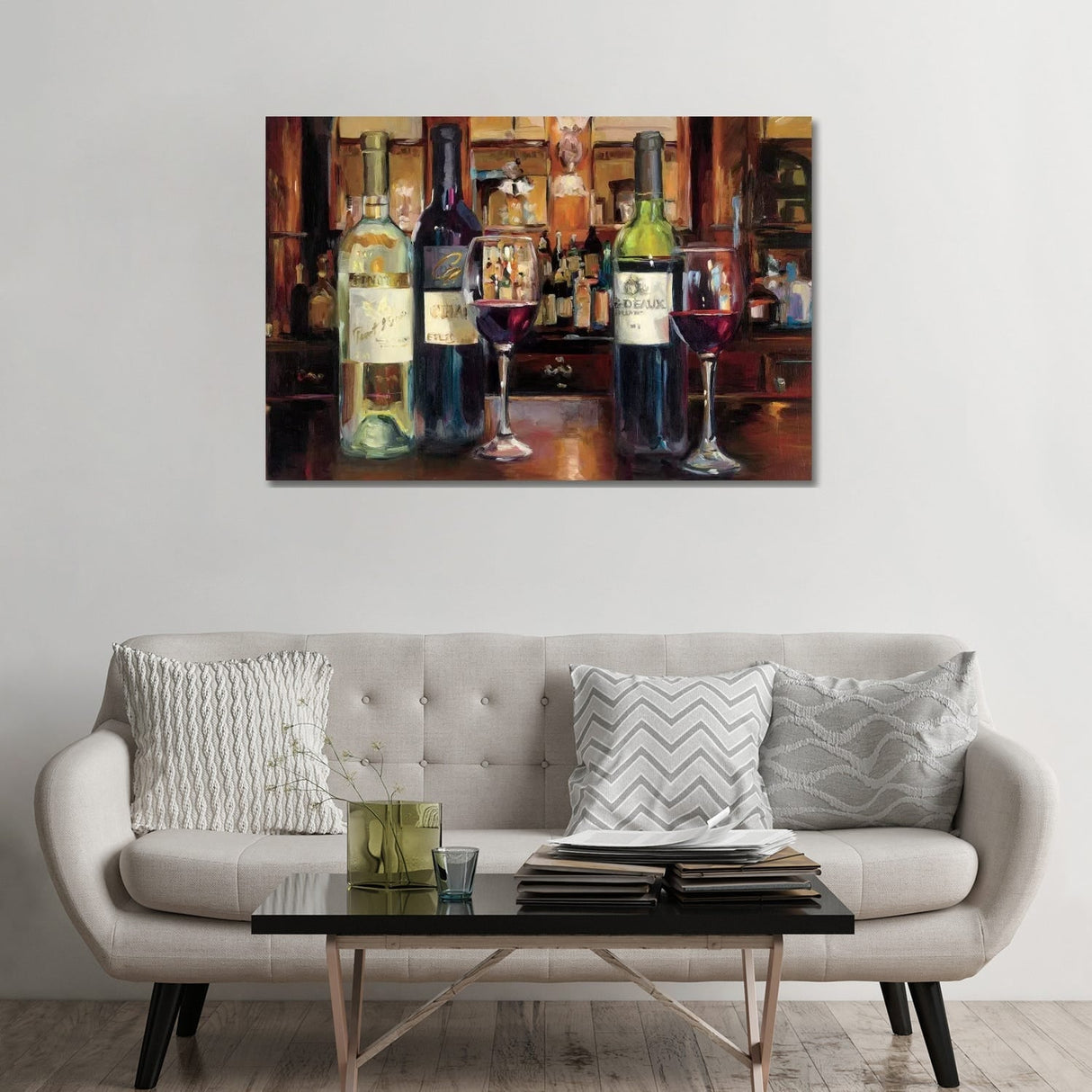iCanvas "A Reflection Of Wine" by Marilyn Hageman Canvas Print