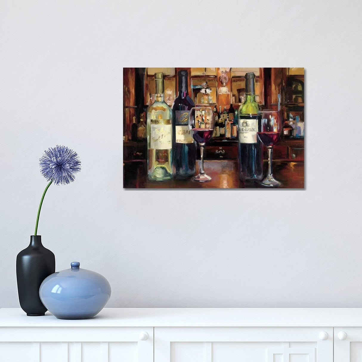 iCanvas "A Reflection Of Wine" by Marilyn Hageman Canvas Print