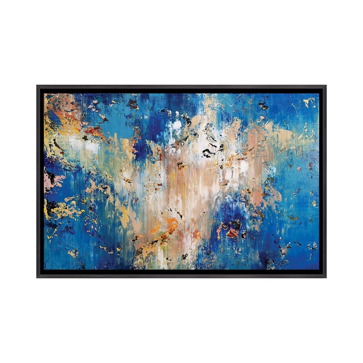 iCanvas "Abstract 2168" by Alex Senchenko Framed