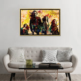 iCanvas "Alice In Chains "Here Comes The Rooster"" by Rockchromatic Framed Canvas Print