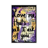 iCanvas "All I Ask Of You Phantom" by Elexa Bancroft Framed