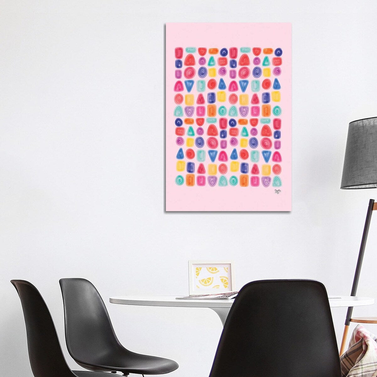 iCanvas "All The Shapes" by Kristen Ley Canvas Print