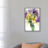 iCanvas "Alliums And Wildflowers" by Pamela Harnois Framed