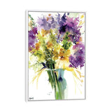iCanvas "Alliums And Wildflowers" by Pamela Harnois Framed
