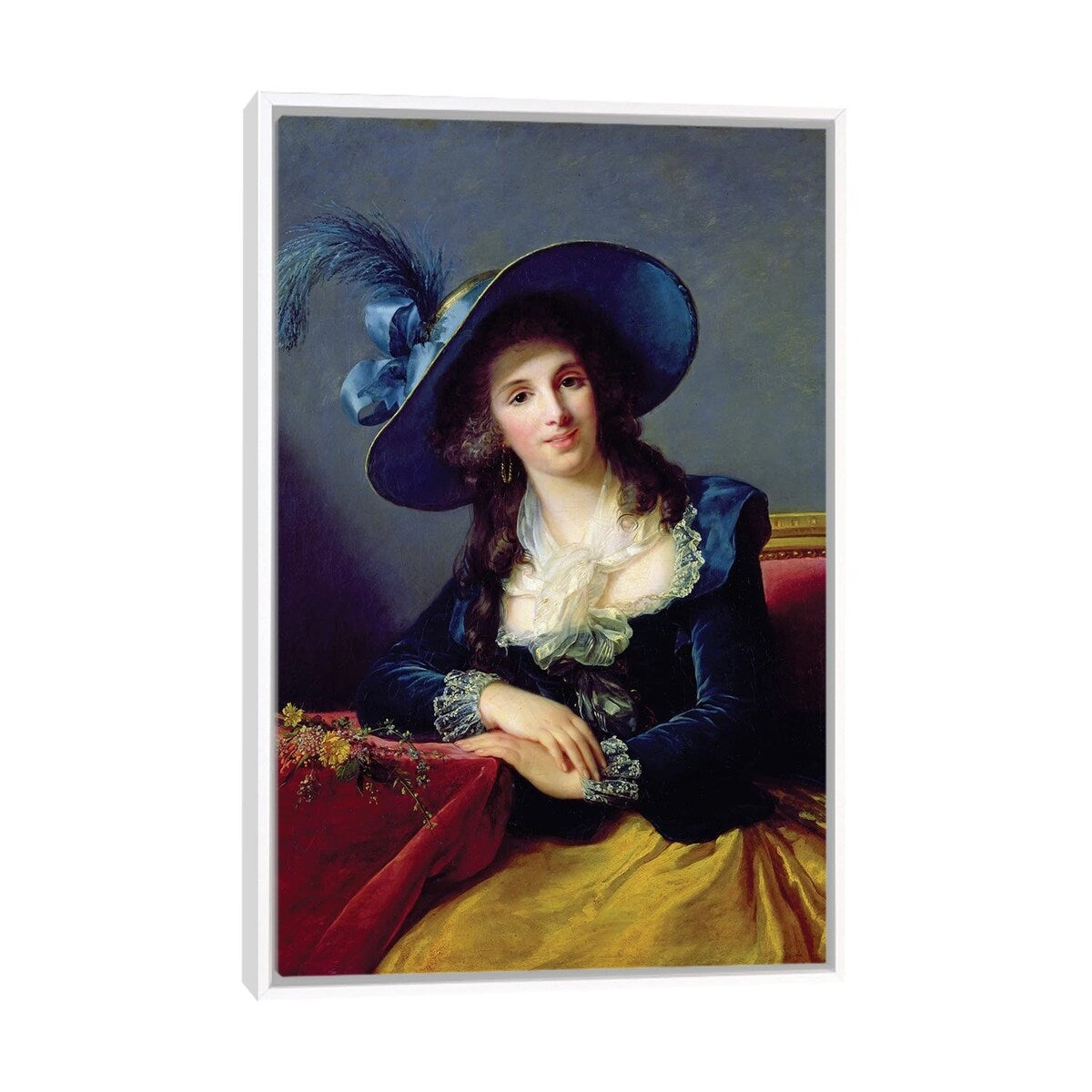 iCanvas "Antoinette-Elisabeth-Marie d'Aguesseau (1756-1828) Countess Of Segur, 1785" by Elisabeth Louise Vigee Le Brun Framed