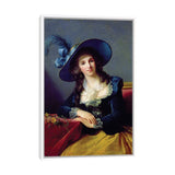 iCanvas "Antoinette-Elisabeth-Marie d'Aguesseau (1756-1828) Countess Of Segur, 1785" by Elisabeth Louise Vigee Le Brun Framed