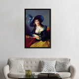 iCanvas "Antoinette-Elisabeth-Marie d'Aguesseau (1756-1828) Countess Of Segur, 1785" by Elisabeth Louise Vigee Le Brun Framed
