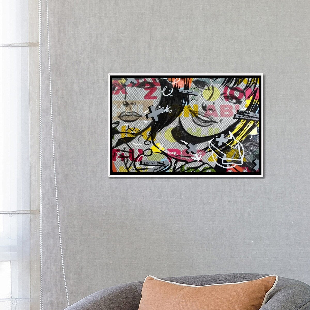 iCanvas "Apologies" by Dan Monteavaro Framed