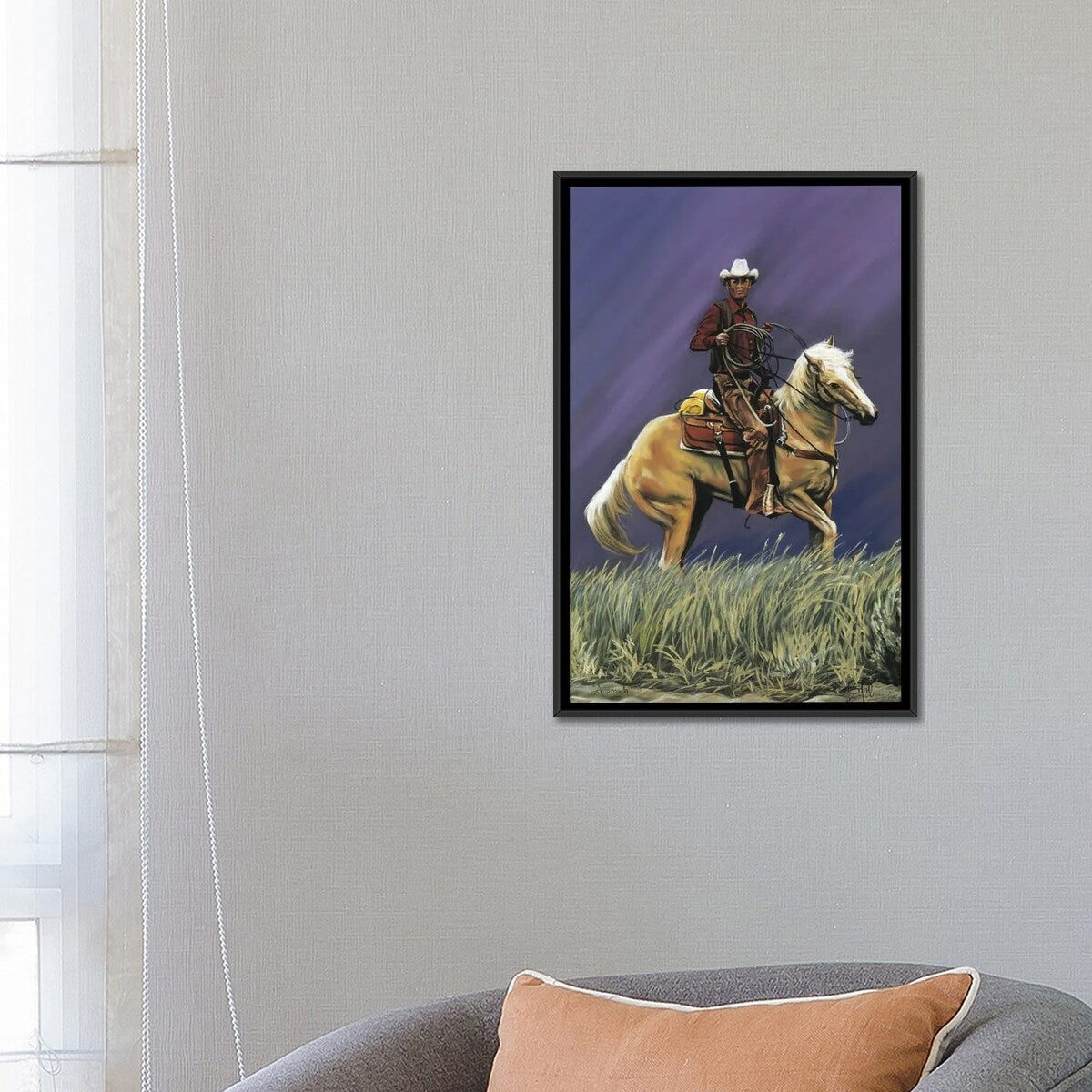iCanvas "Approach" by Kim McElroy Framed