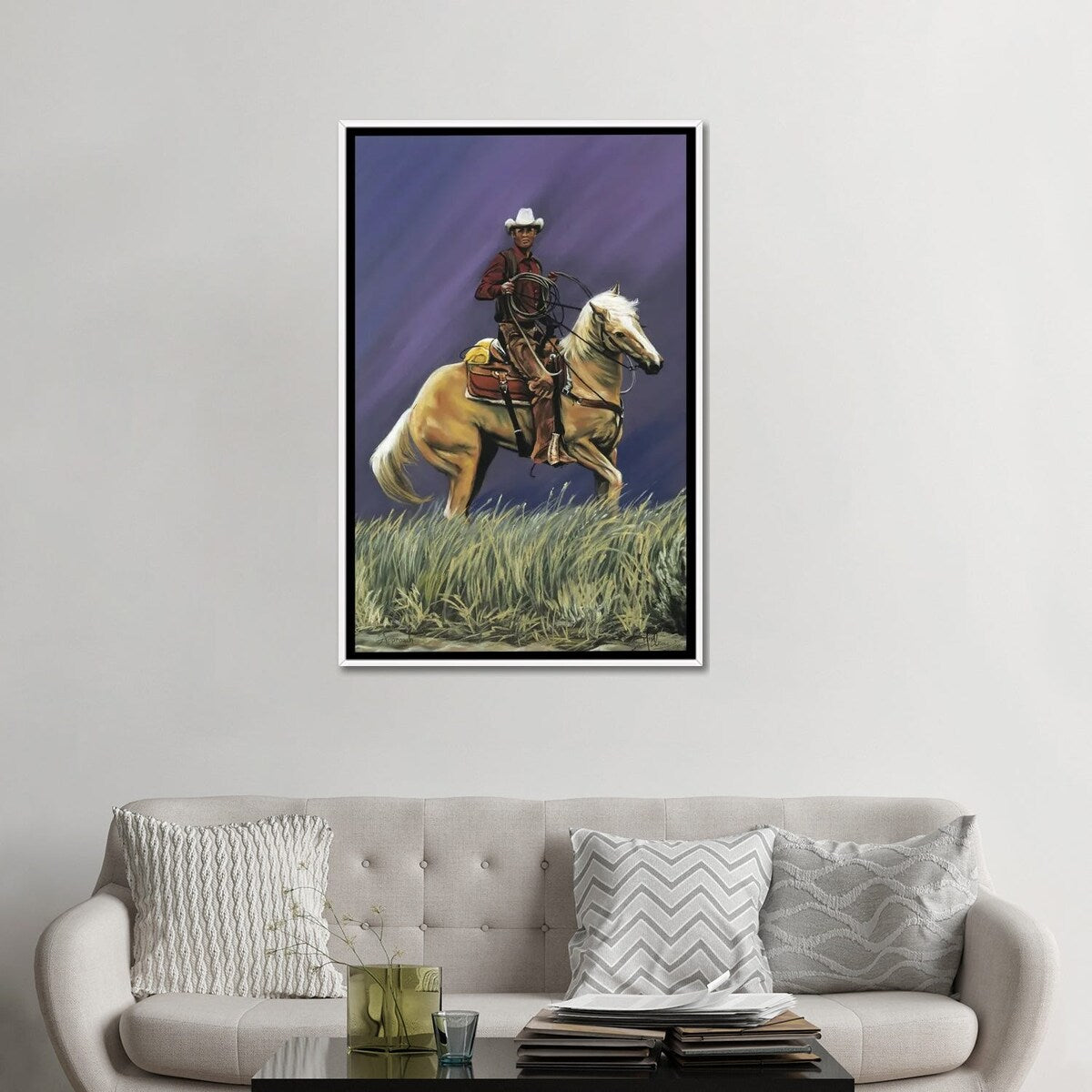iCanvas "Approach" by Kim McElroy Framed