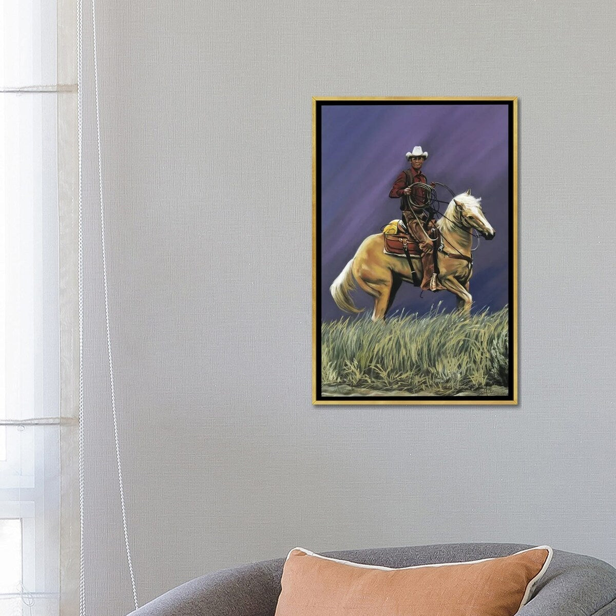 iCanvas "Approach" by Kim McElroy Framed