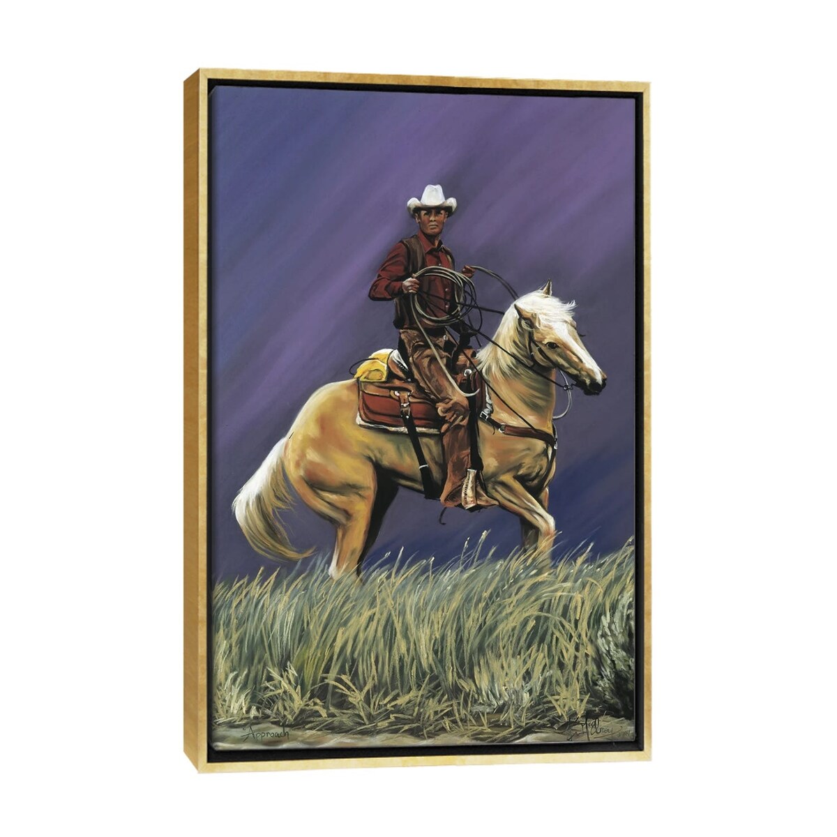 iCanvas "Approach" by Kim McElroy Framed