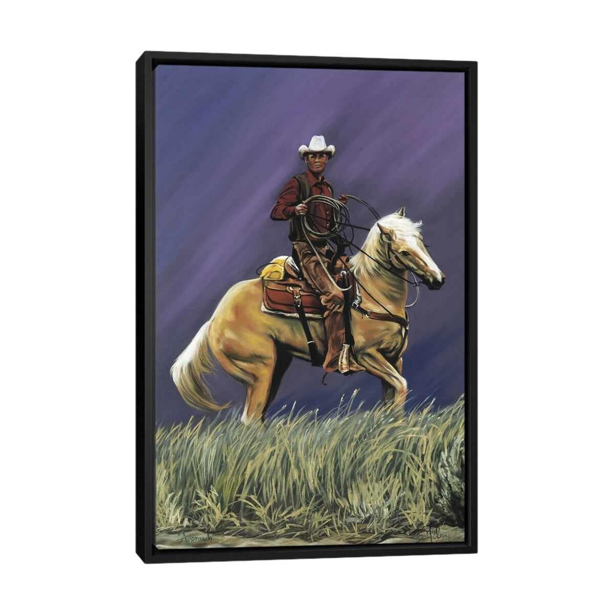 iCanvas "Approach" by Kim McElroy Framed