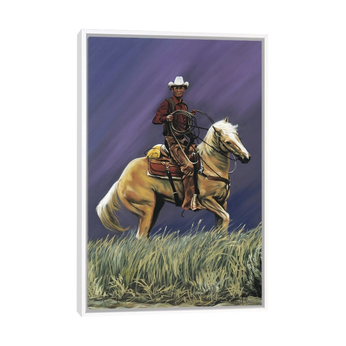 iCanvas "Approach" by Kim McElroy Framed