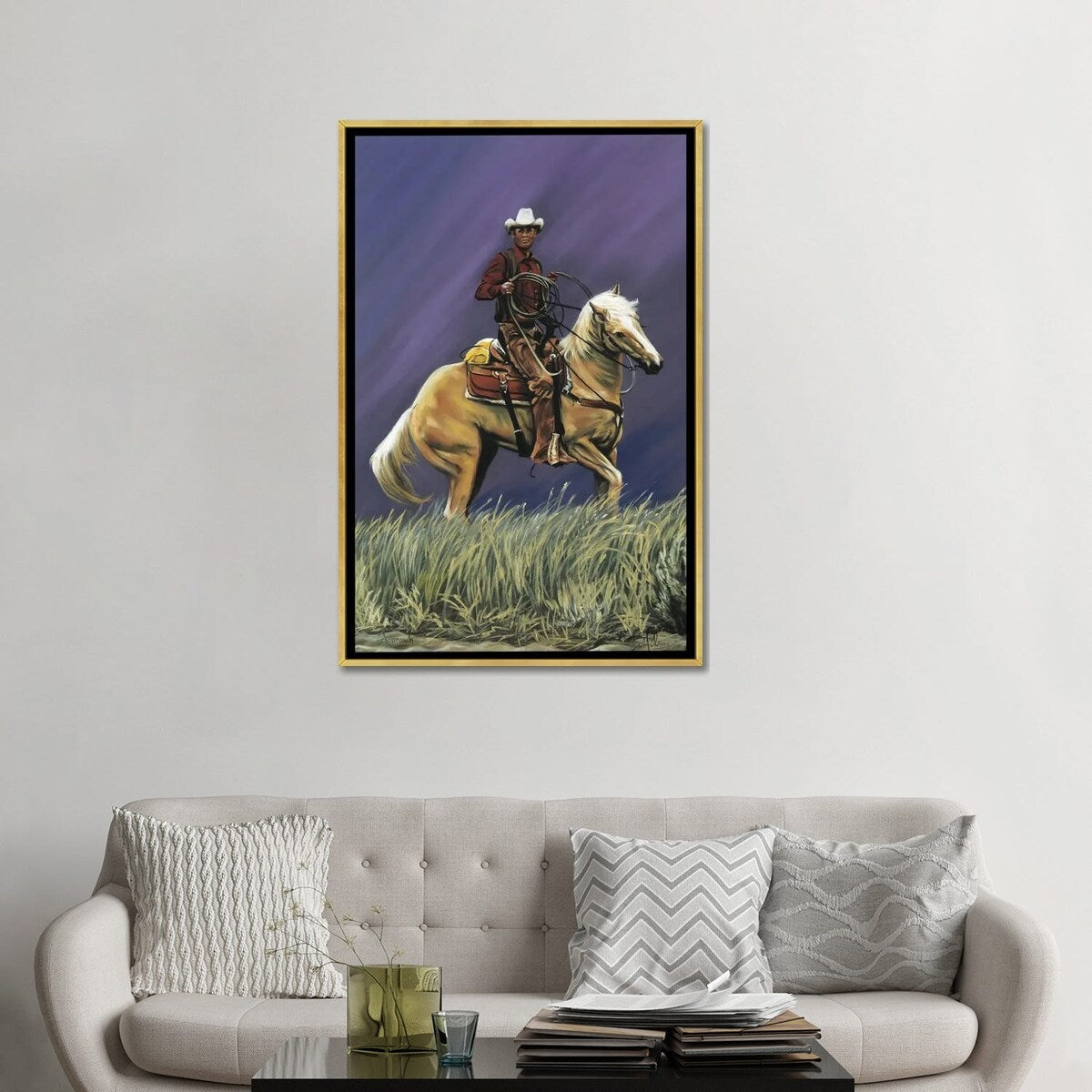 iCanvas "Approach" by Kim McElroy Framed