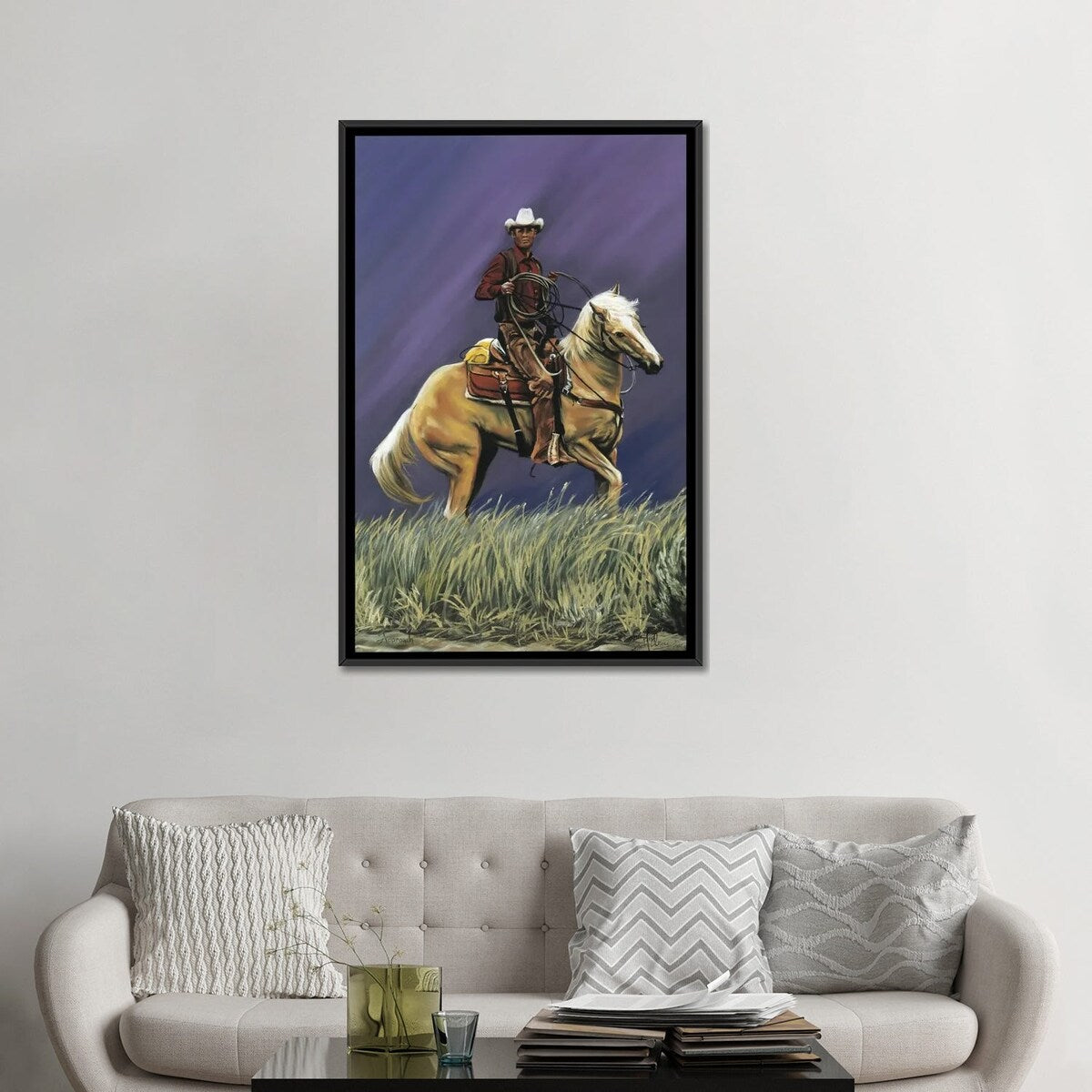 iCanvas "Approach" by Kim McElroy Framed